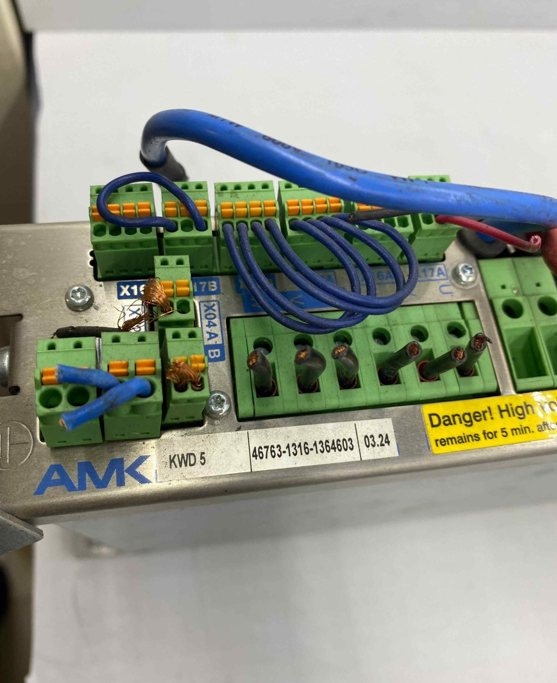 AMK ASYN KWD 5 2X5KVA 380V SERVO SÜRÜCÜ