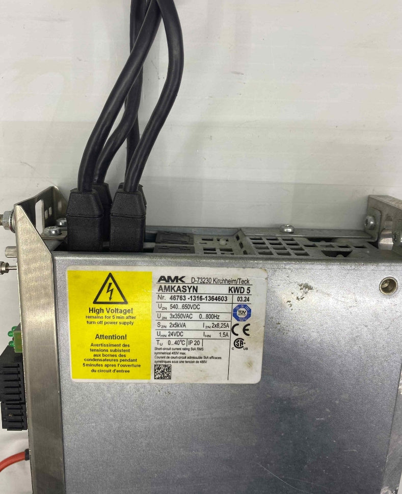 AMK ASYN KWD 5 2X5KVA 380V SERVO SÜRÜCÜ