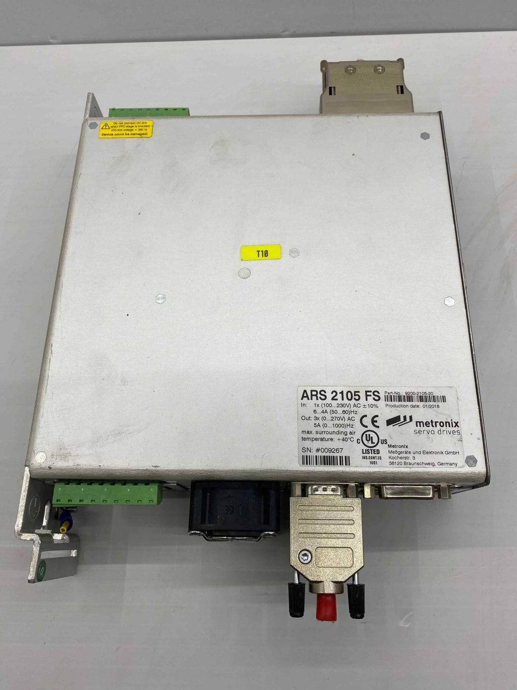 METRONİX - ARS 2105 FS  POZİSYON KONTROL SERVO SÜRÜCÜ