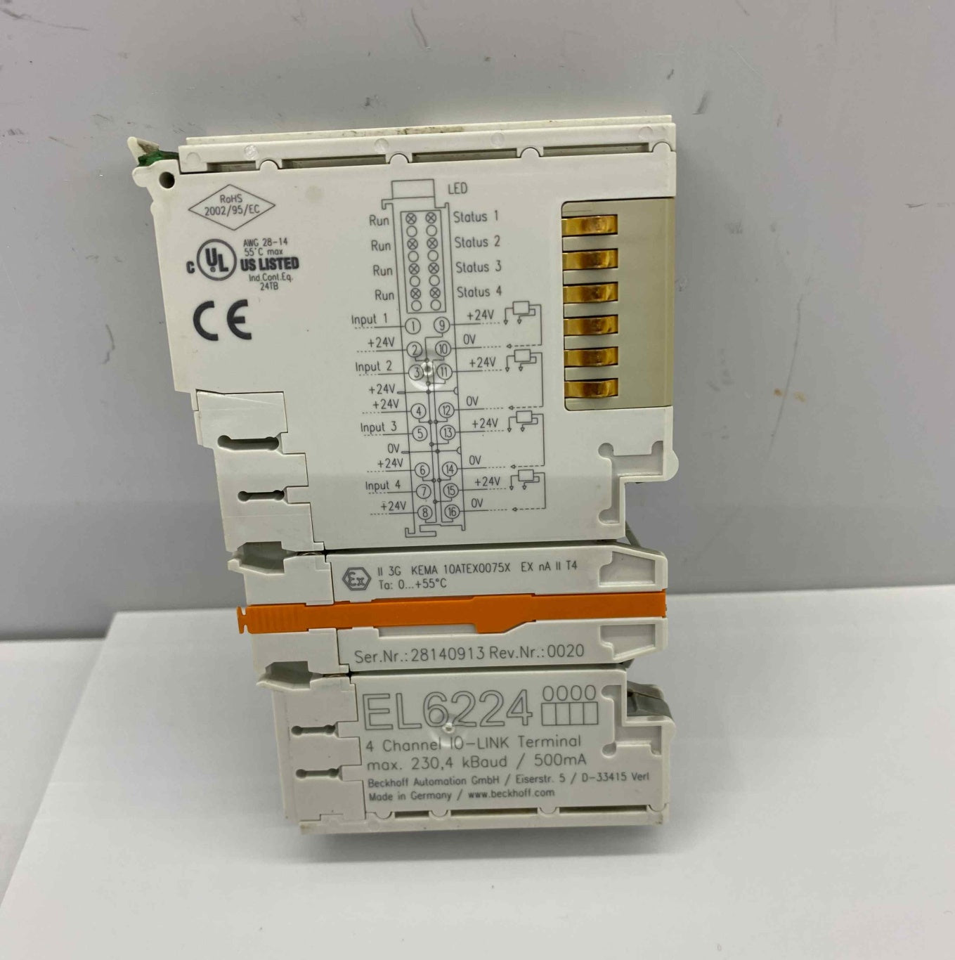 BECKHOFF EL6224   PLC MODUL