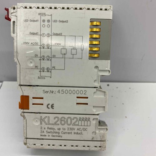 BECKHOFF KL2602  PLC