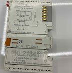 BECKHOFF KL2134 4-CHANNEL DIGITAL OUTPUT MODULE