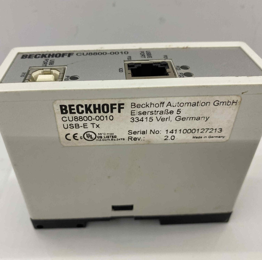 BECKHOFF CU8800-0010  PLC
