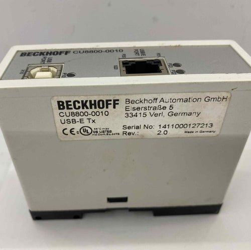 BECKHOFF CU8800-0010  PLC