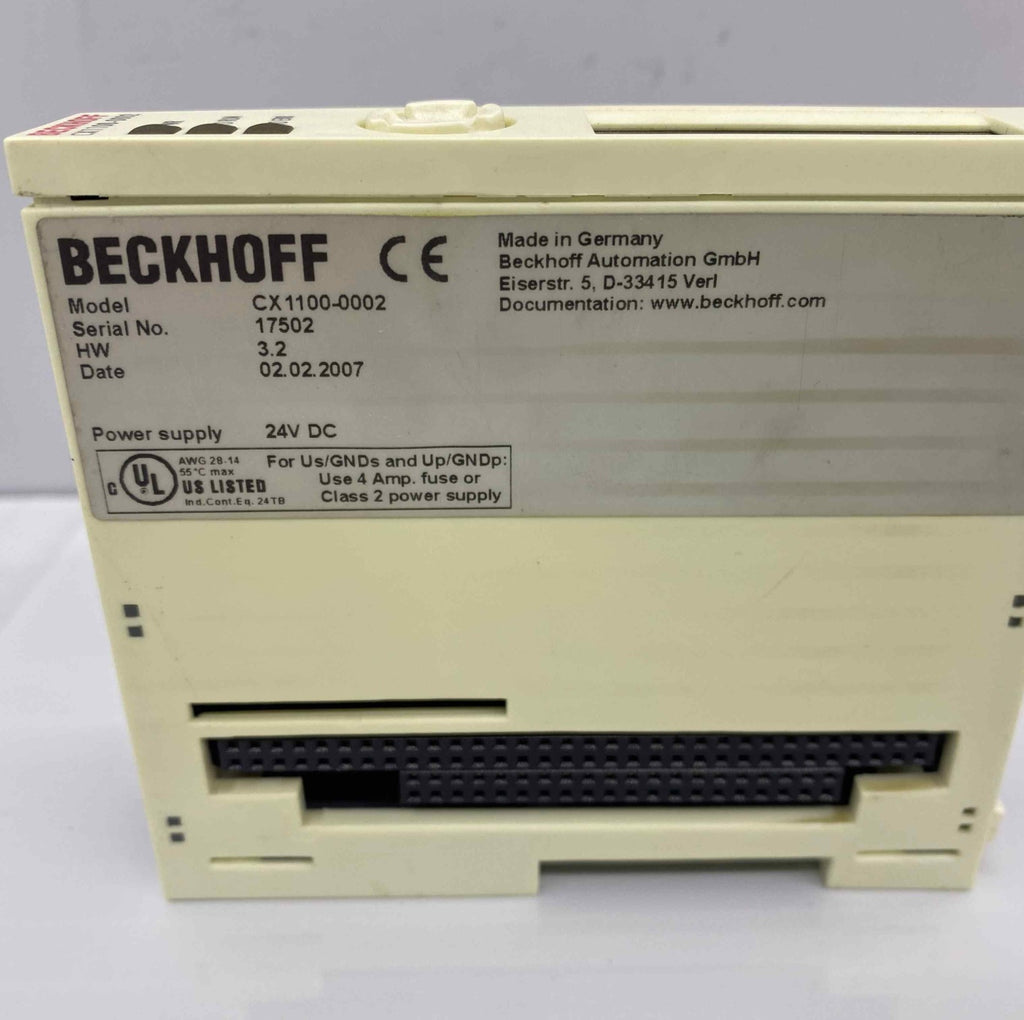 BECKHOFF CX1100-0002  PLC