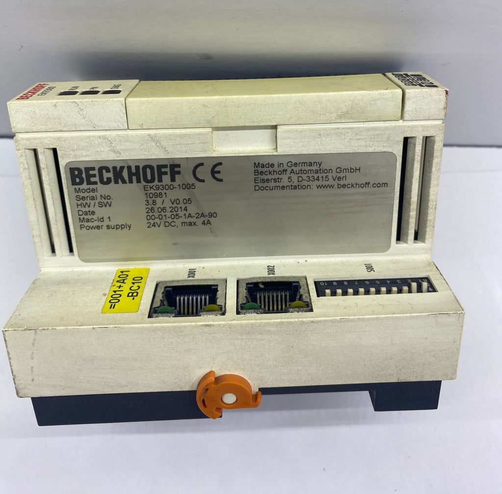 BECKHOFF EK9300-1005 PROFİNET RT BUS COUPLER