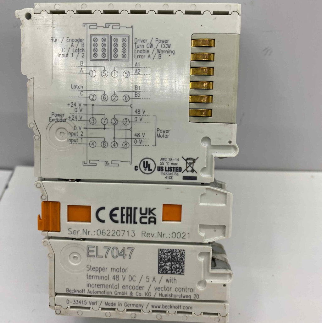 BECKHOFF EL7047  PLC
