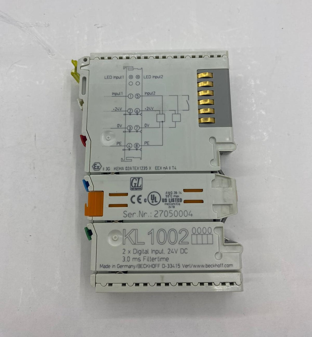 BECKHOFF KL1002   PLC