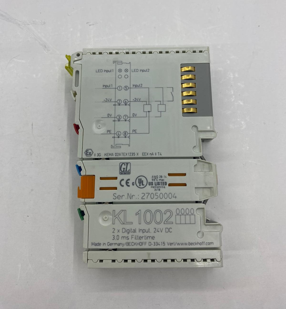 BECKHOFF KL1002   PLC