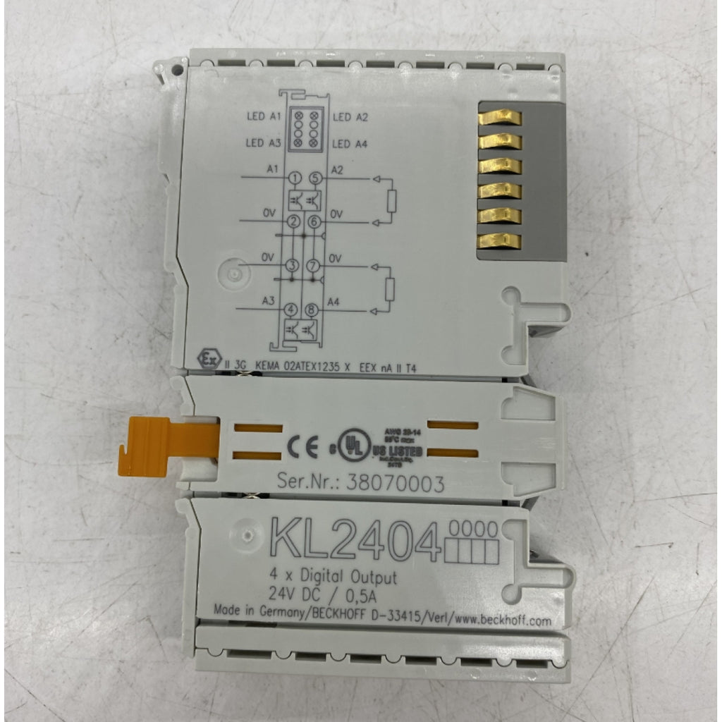 BECKHOFF KL2404 SPS