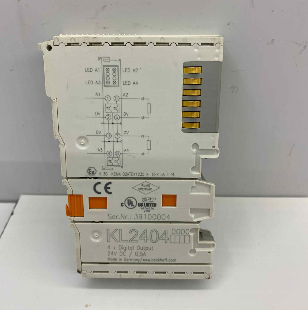 BECKHOFF KL2404  PLC