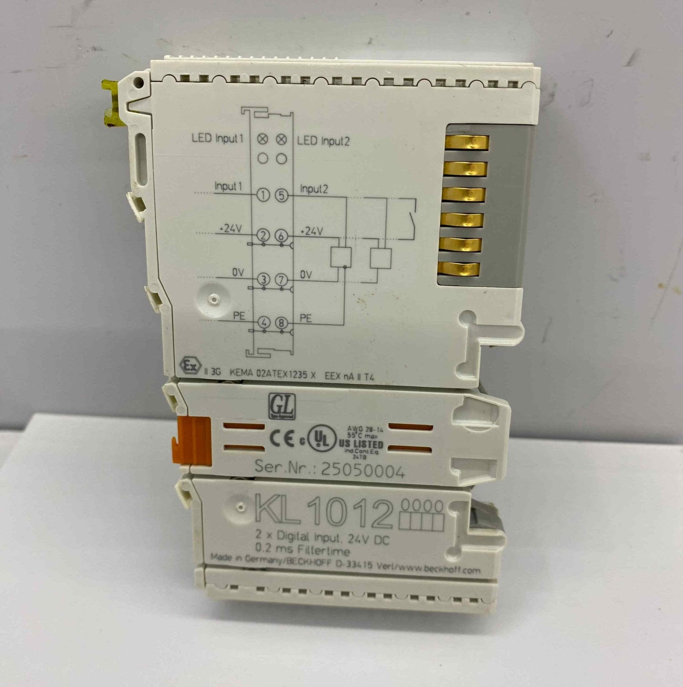 BECKHOFF KL1012  PLC