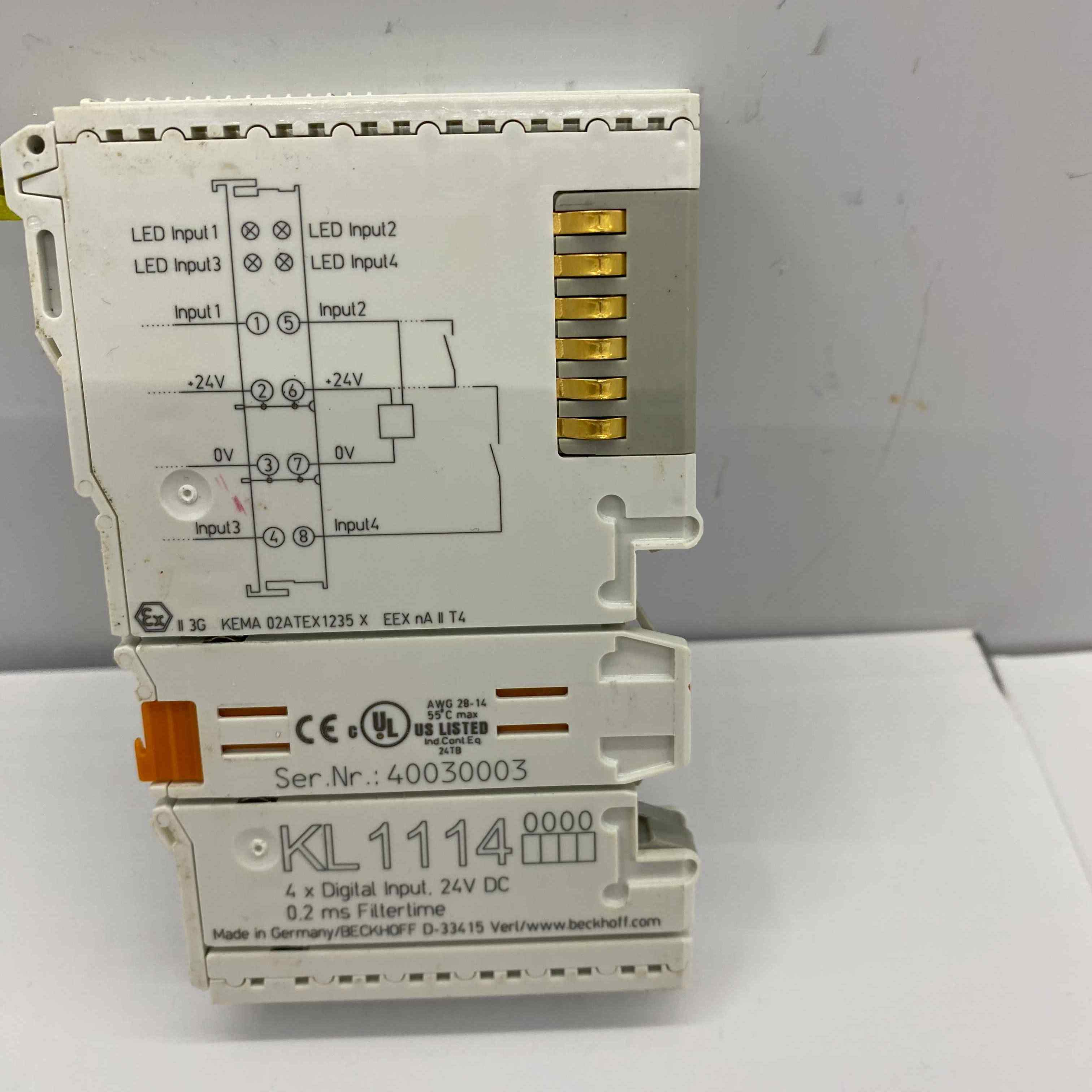 BECKHOFF KL1114  PLC