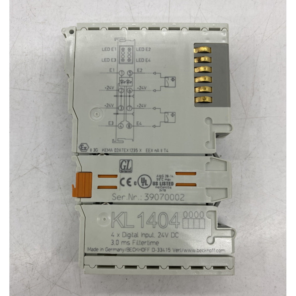 BECKHOFF KL1404 SPS