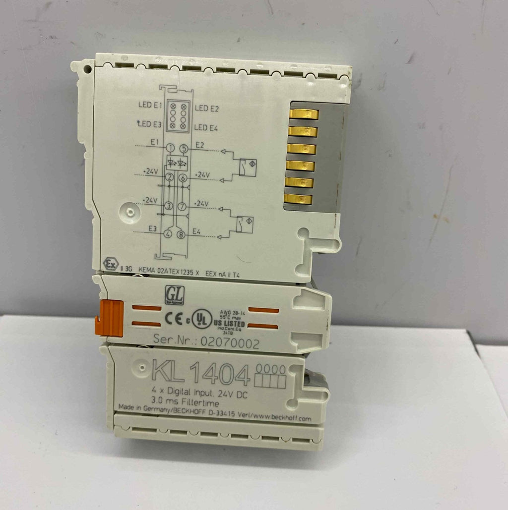 BECKHOFF KL1404  PLC