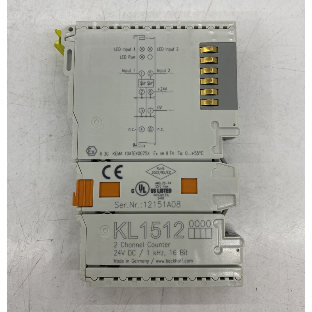 BECKHOFF KL1512 DIGITAL-EINGANGSMODUL