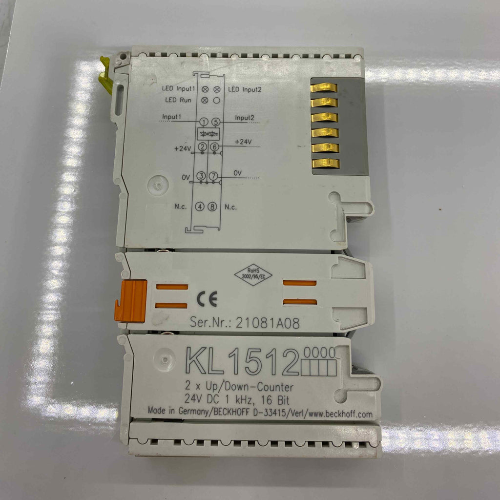 BECKHOFF KL1512 DIGITAL INPUT MODULE
