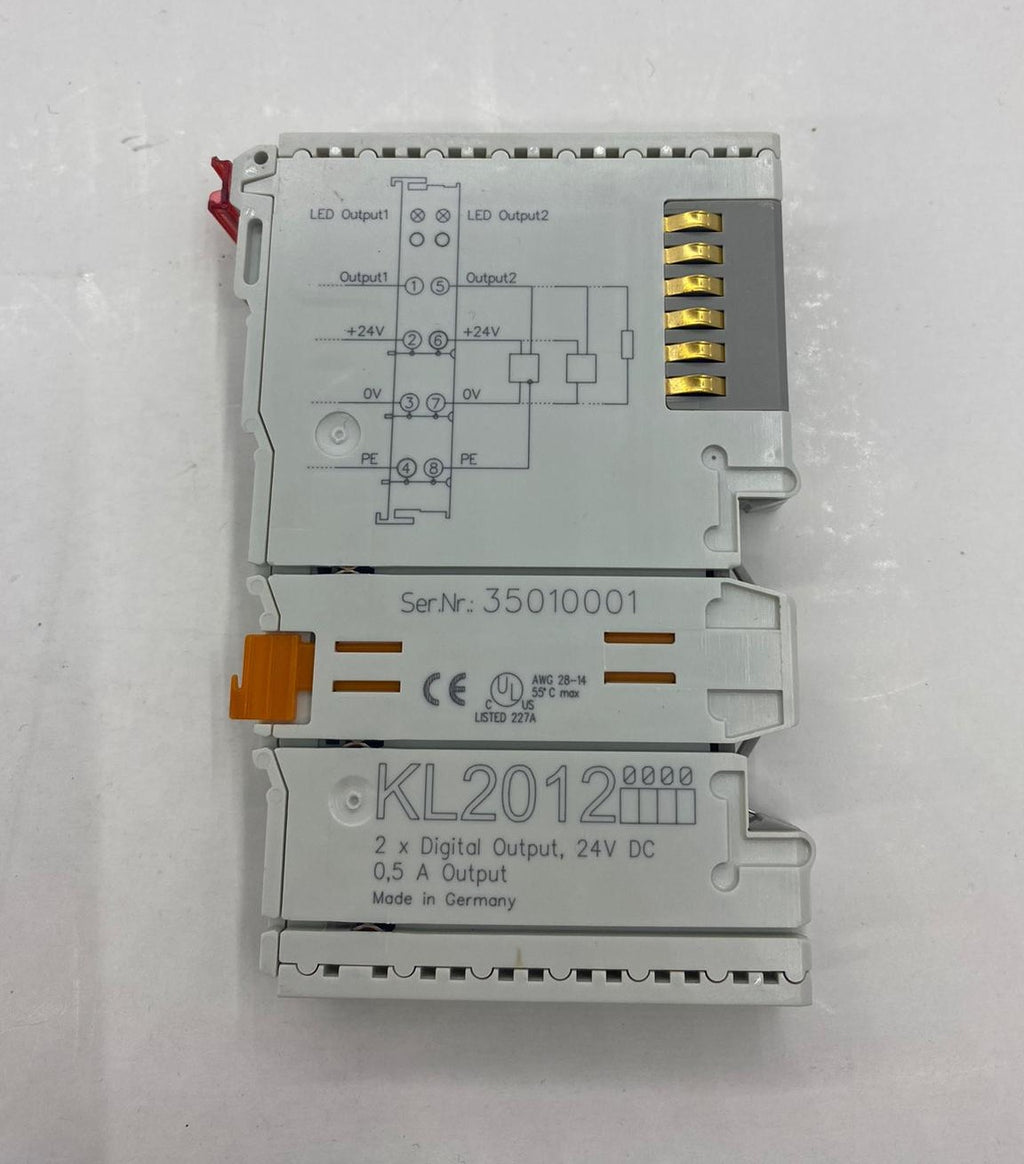 BECKHOFF KL2012 DIGITAL OUTPUT MODULE