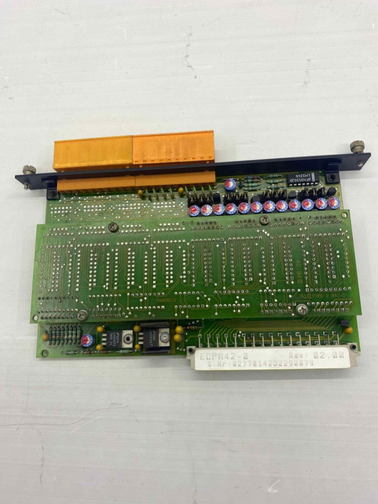 B&R ECPA42-0 PA42 REV:02.00 ANALOG OUTPUT MODULE