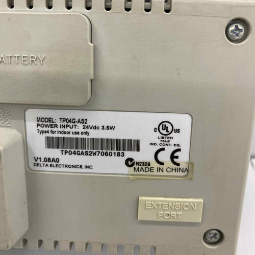 DELTA TP04G-AS2  HMI TEXT PANEL