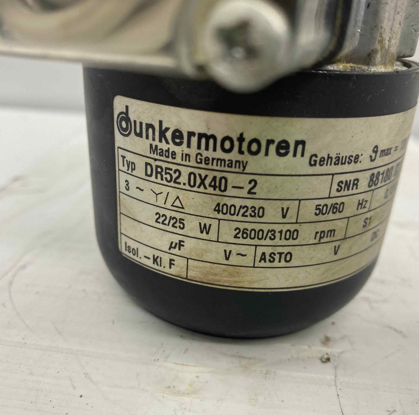 DUNKERMOTOREN [DR52.0X40-2]  SERVO MOTOR