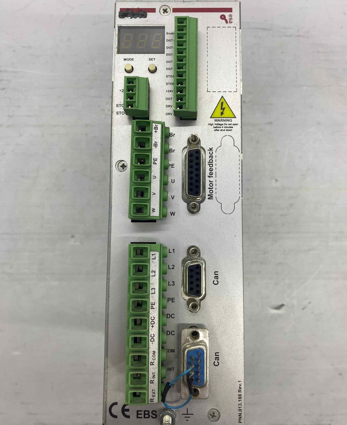 ESA - EBS6-DRIVE 400V AC-6/12A CAN 400V SERVO SÜRÜCÜ