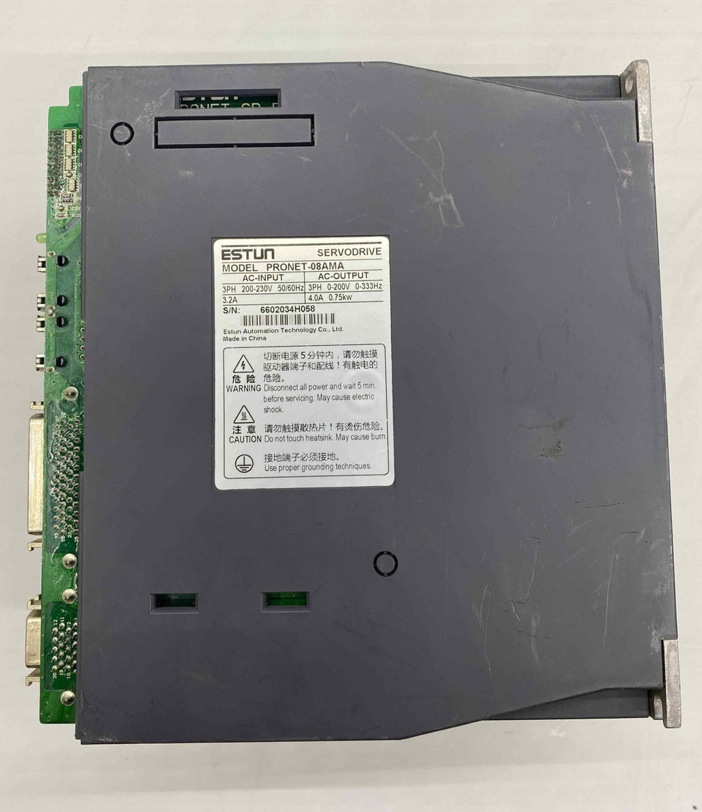 ESTUN PRONET-08AMA 0.75KW 220V SERVO SÜRÜCÜ