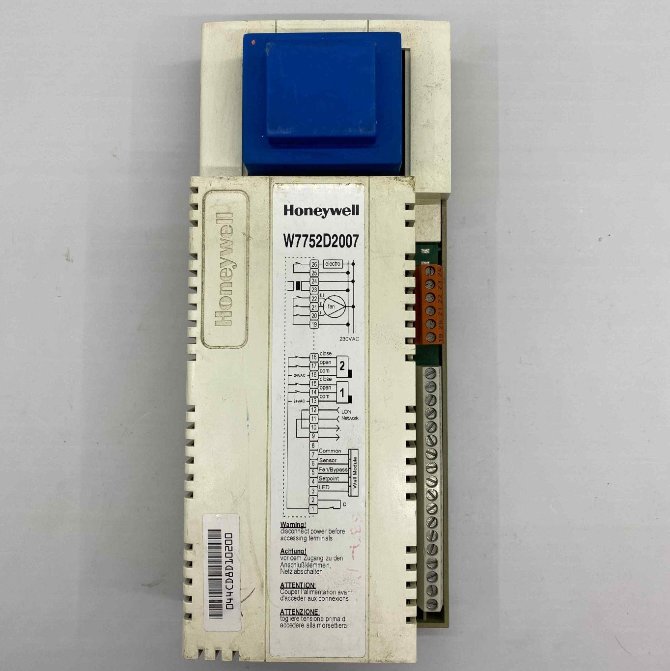 HONEYWELL W7752D2007  PLC