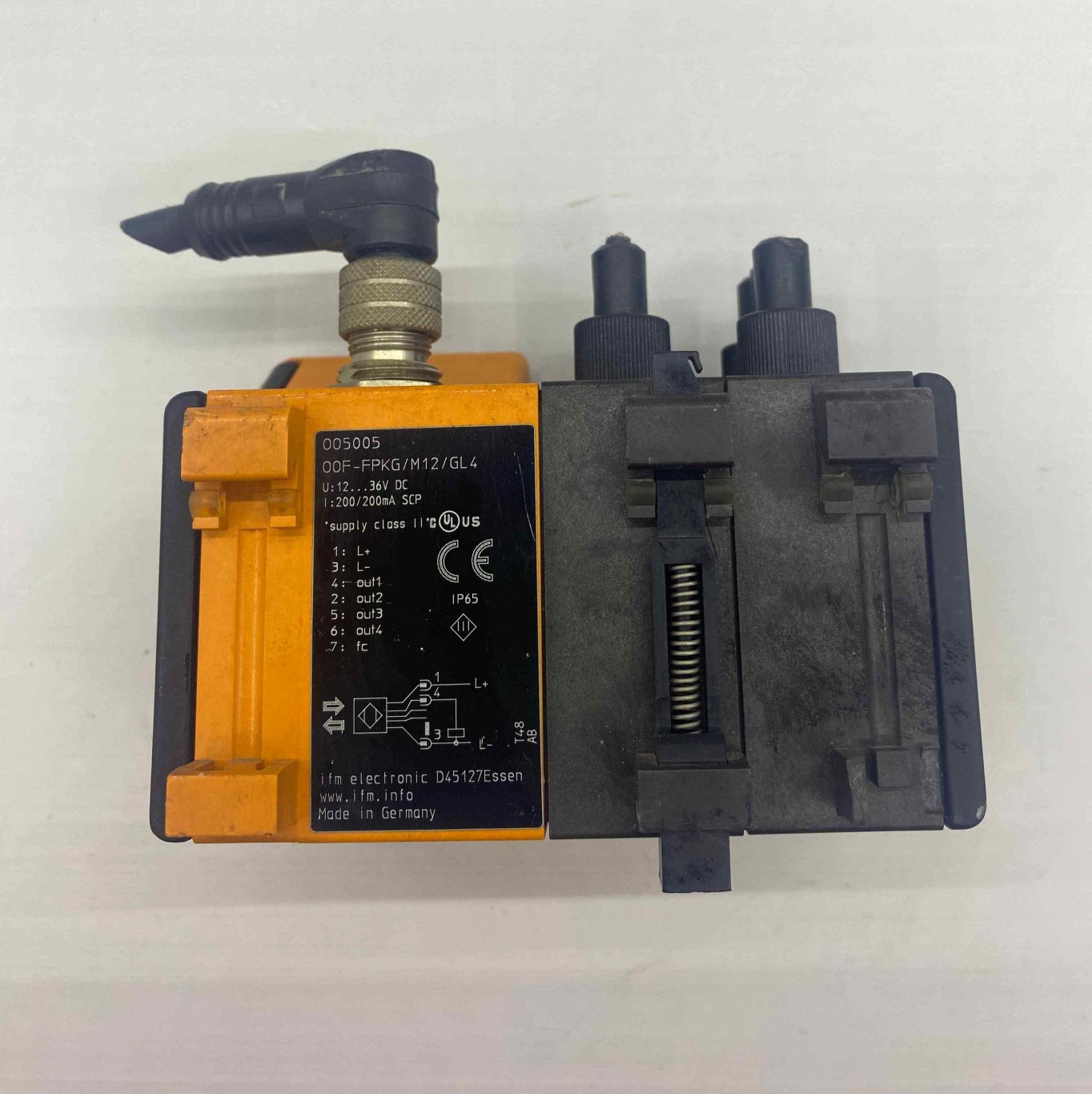 IFM 00F-FPKG/M12/GL4  SENSÖRLÜ EKRAN MODÜL