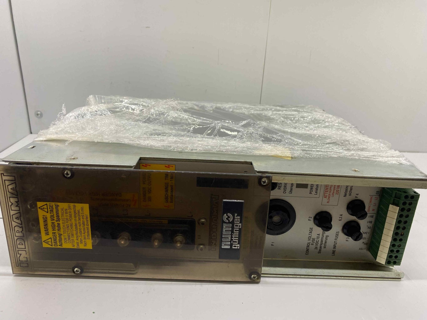 INDRAMAT TVM 2.2-050-220/300-W1/220/380V 50A 380V POWER SUPPLY MODÜLÜ SERVO SÜRÜCÜ