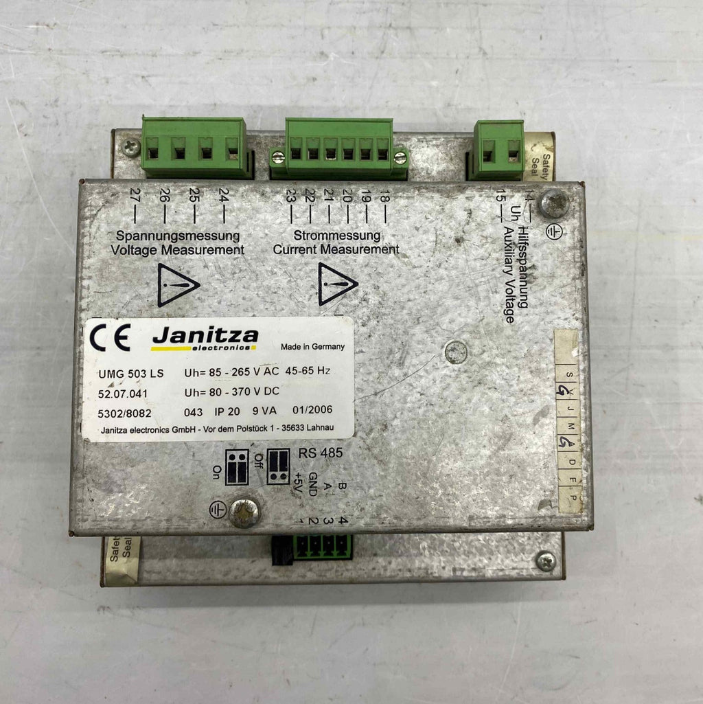 JANİTZA - UMG 503 LS  EKRAN