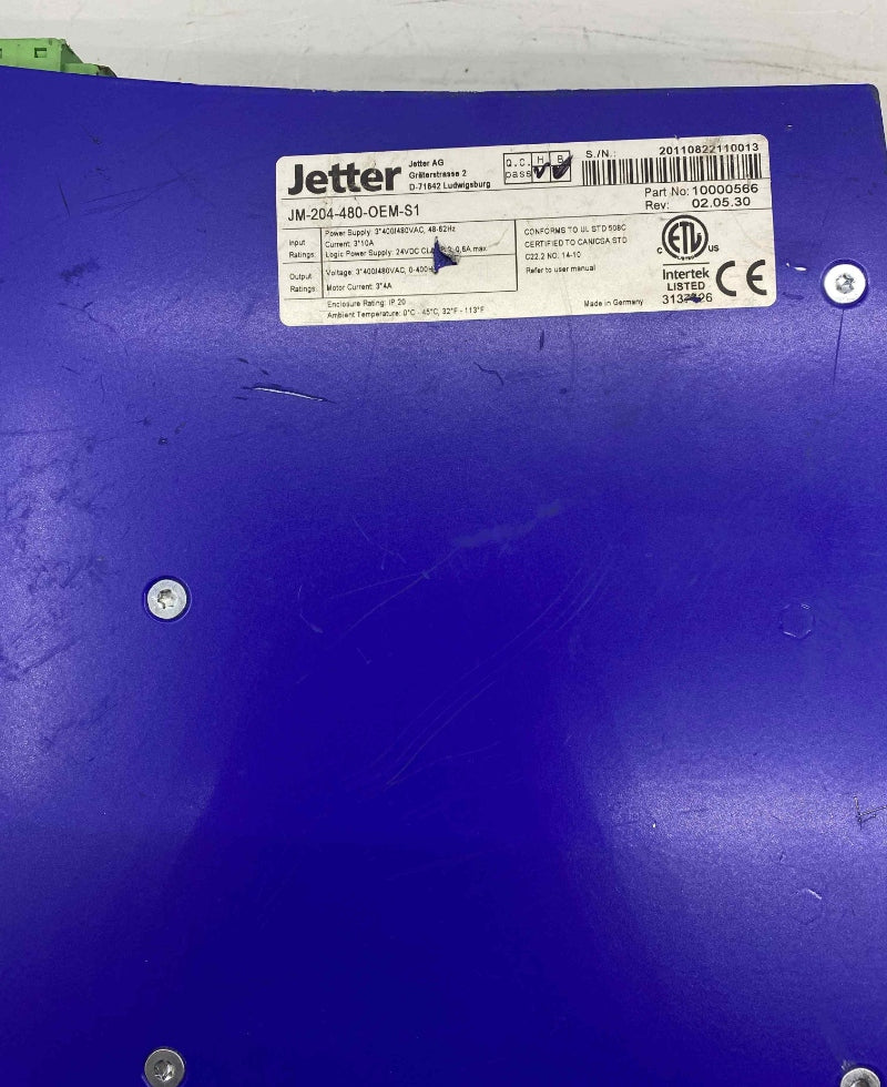 JETTER - JM-204-480-OEM-S1  SERVO SÜRÜCÜ