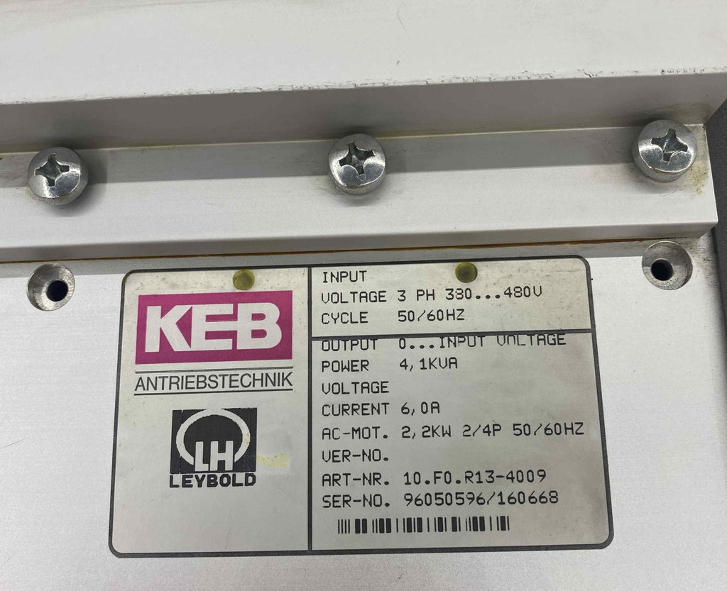 KEB ART-NR.10.FO-R13-4009  2.2KW 380V  SERVO SÜRÜCÜ