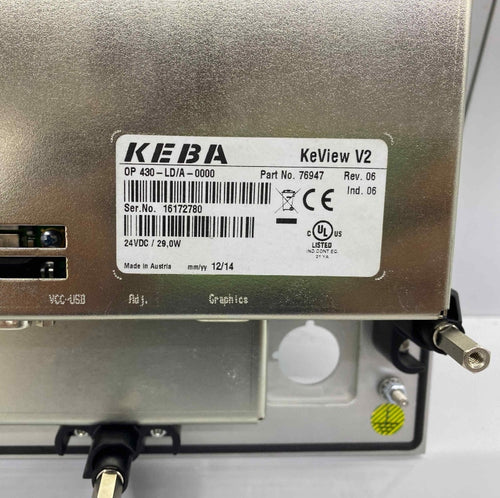 KEBA OP 430-LD/A-0000  EKRAN