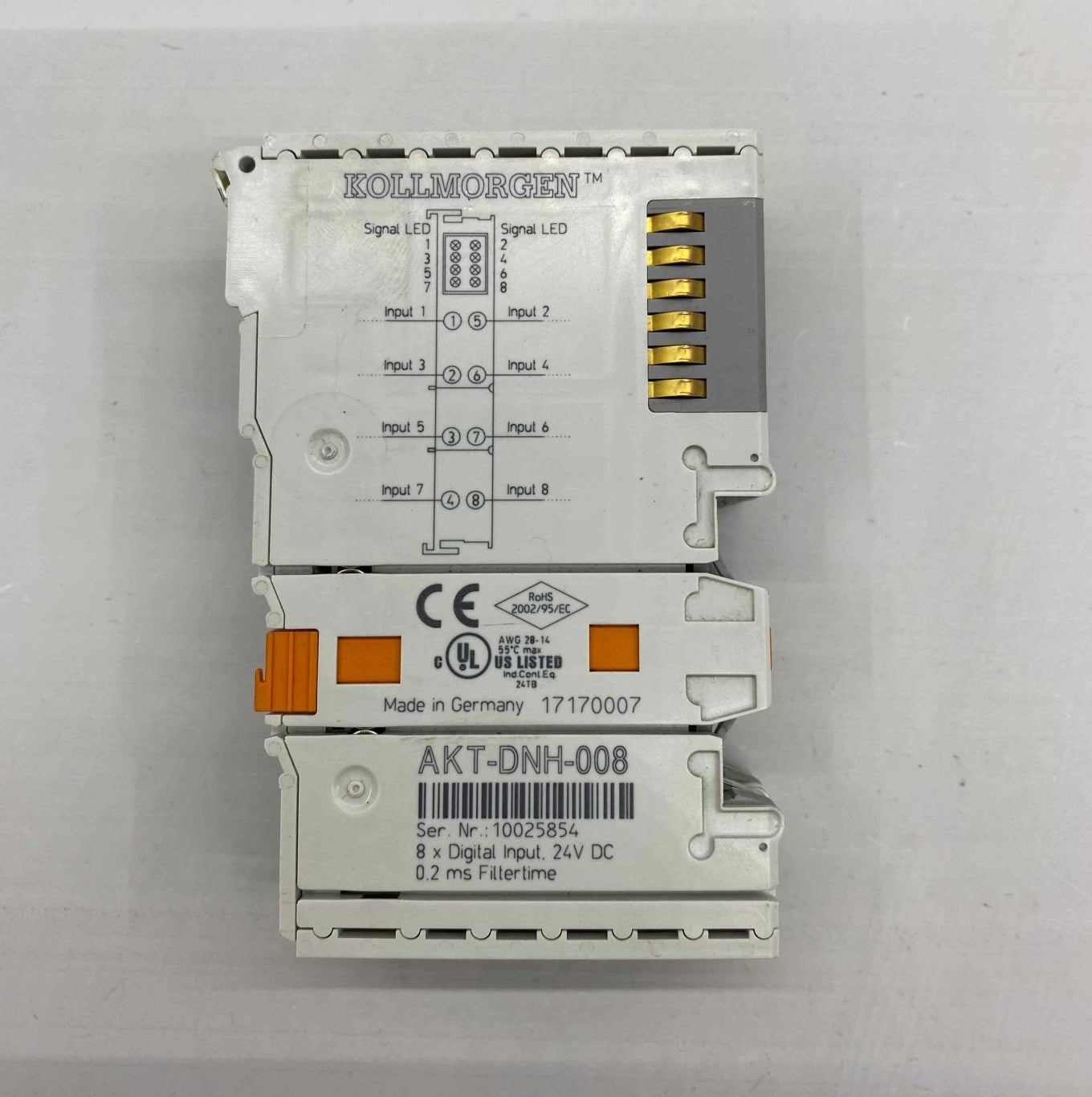 KOLLMORGEN AKT-DNH-008   PLC MODUL