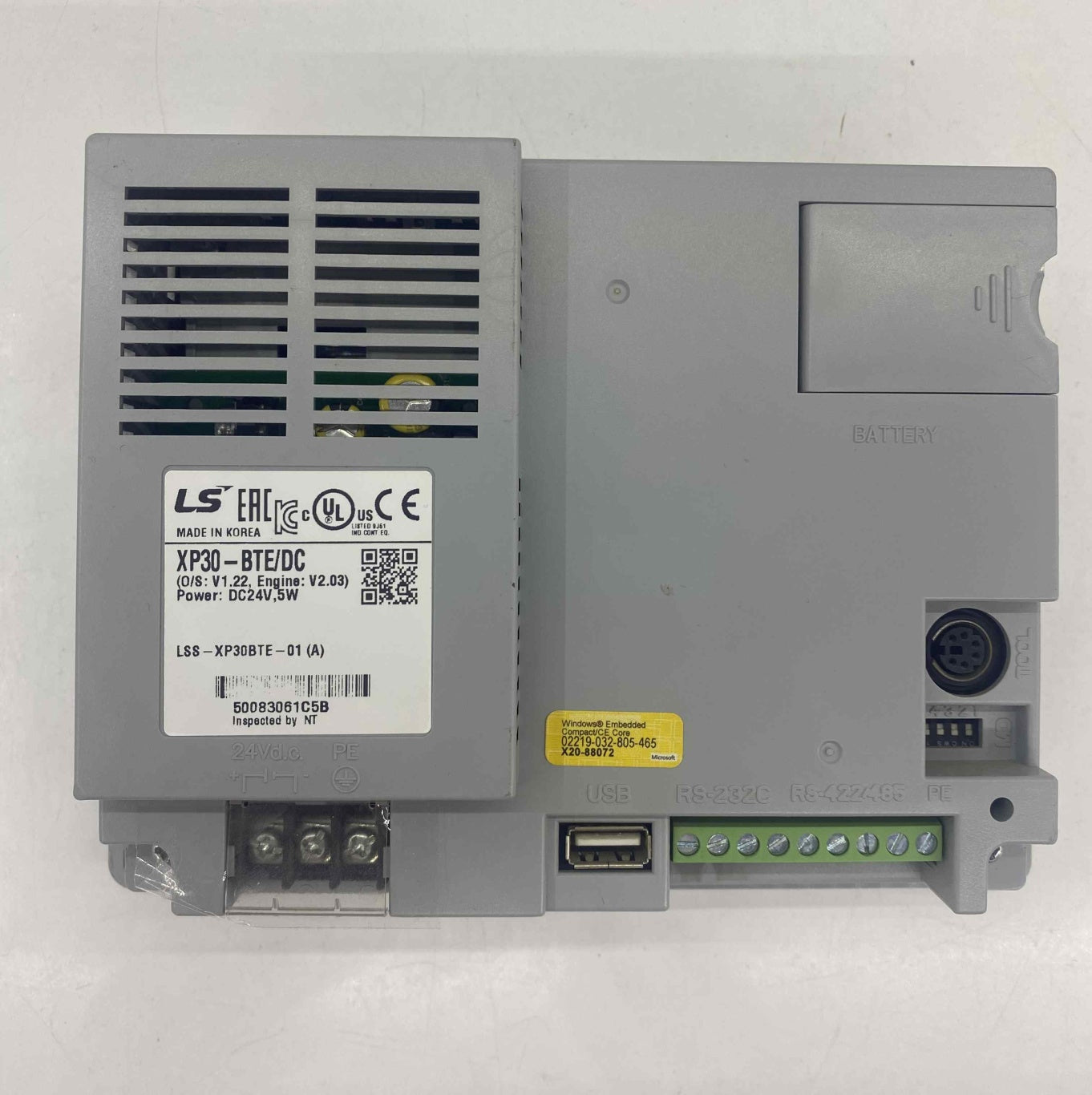 LS XP30-BTE/DC  EKRAN