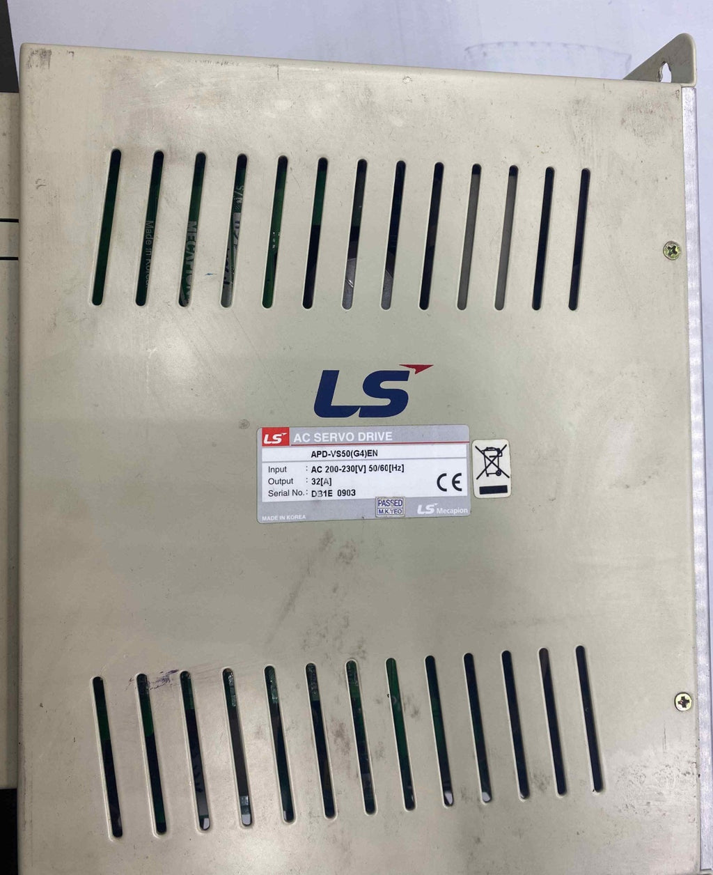 LS APD-VS50[G4]EN 5KW 3X220V  SERVO SÜRÜCÜ