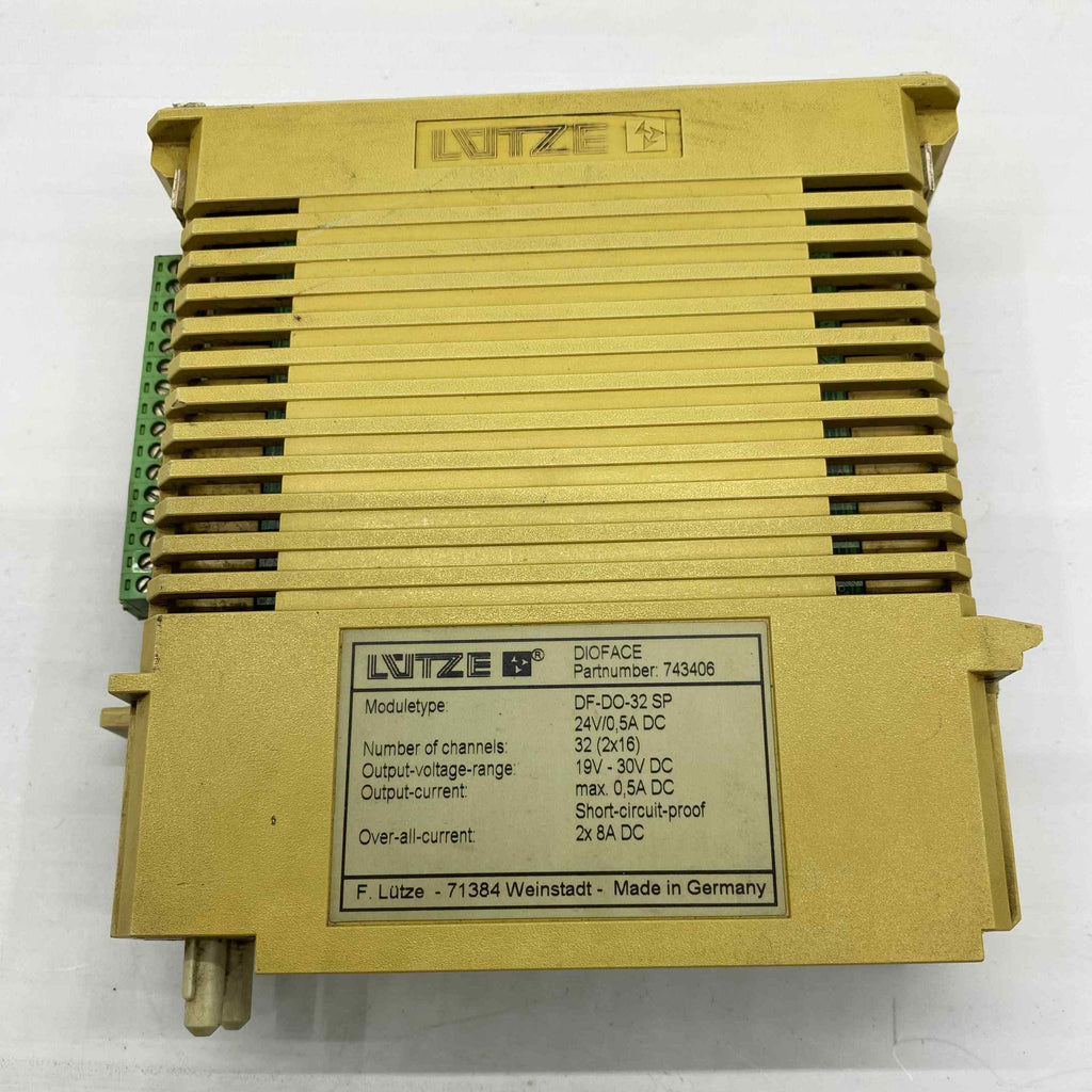 LUTZE  - DF-DO-32SP I/O PLC