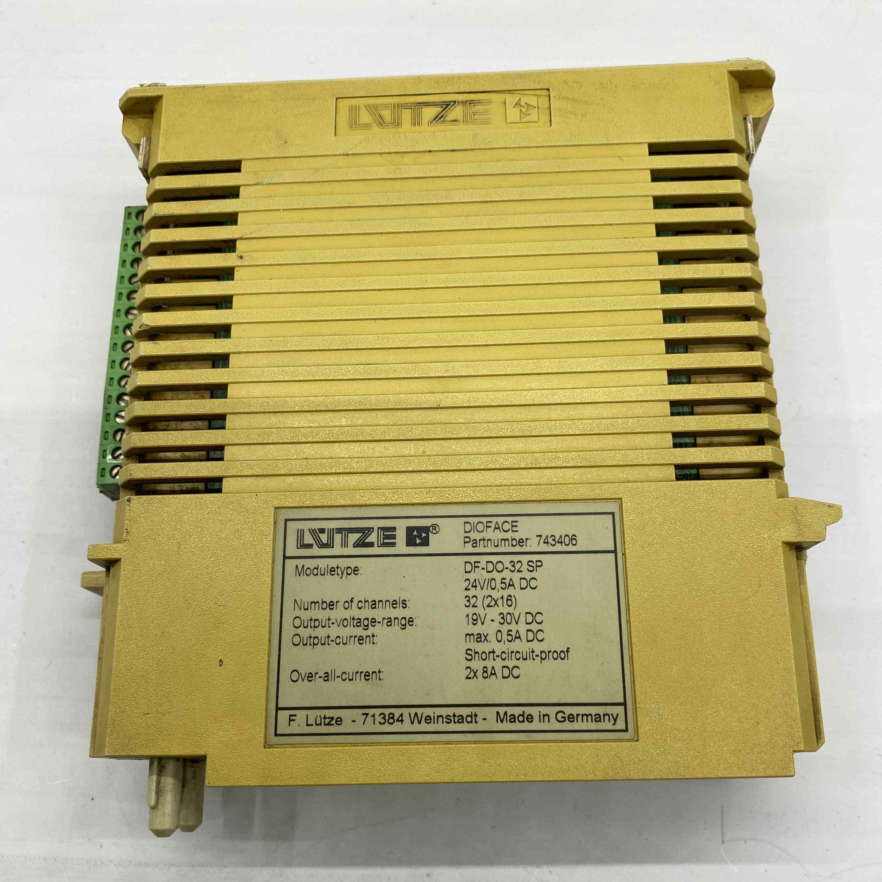 LUTZE  - DF-DO-32SP I/O PLC