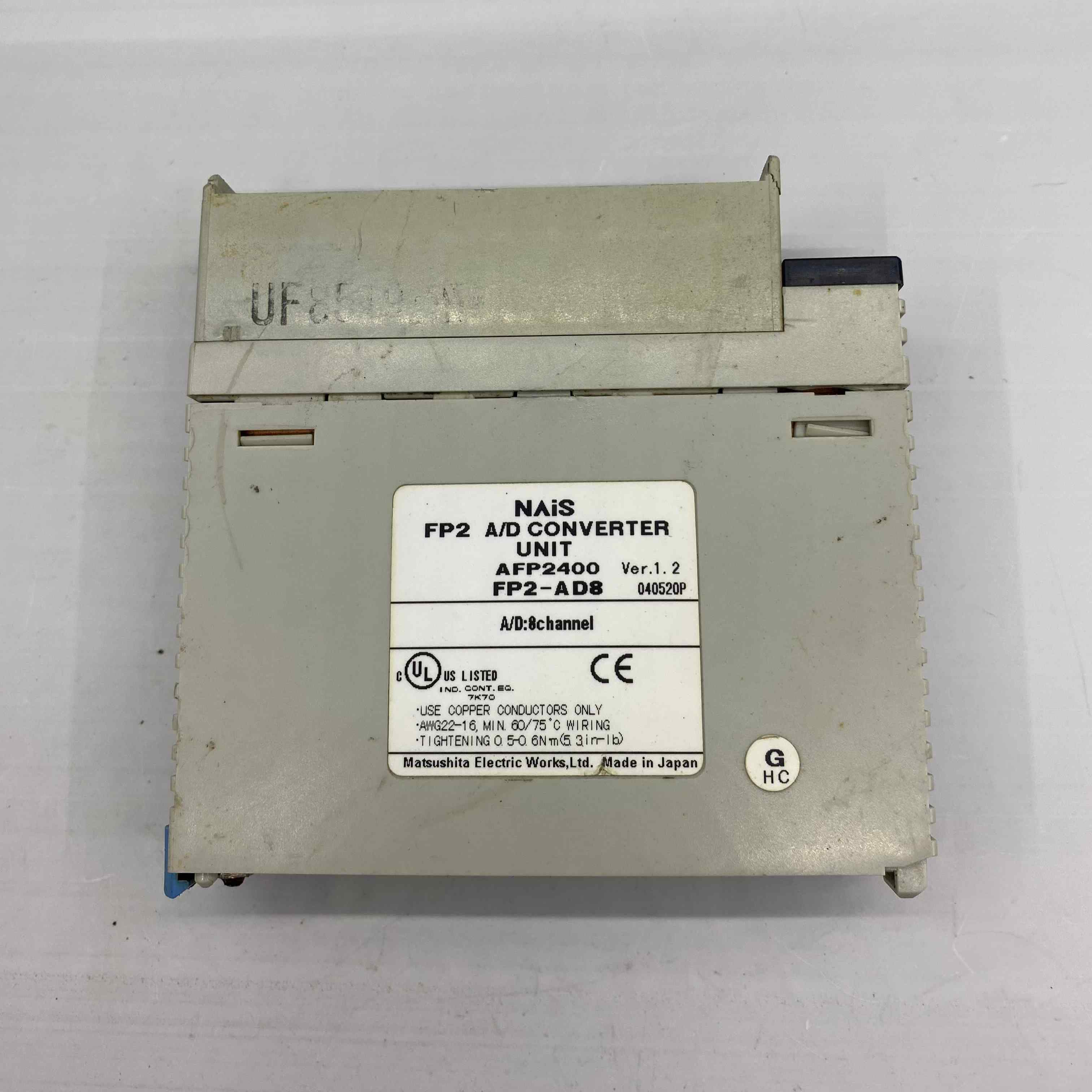 NAİS - FP2-AD8 ANALOG I/O PLC