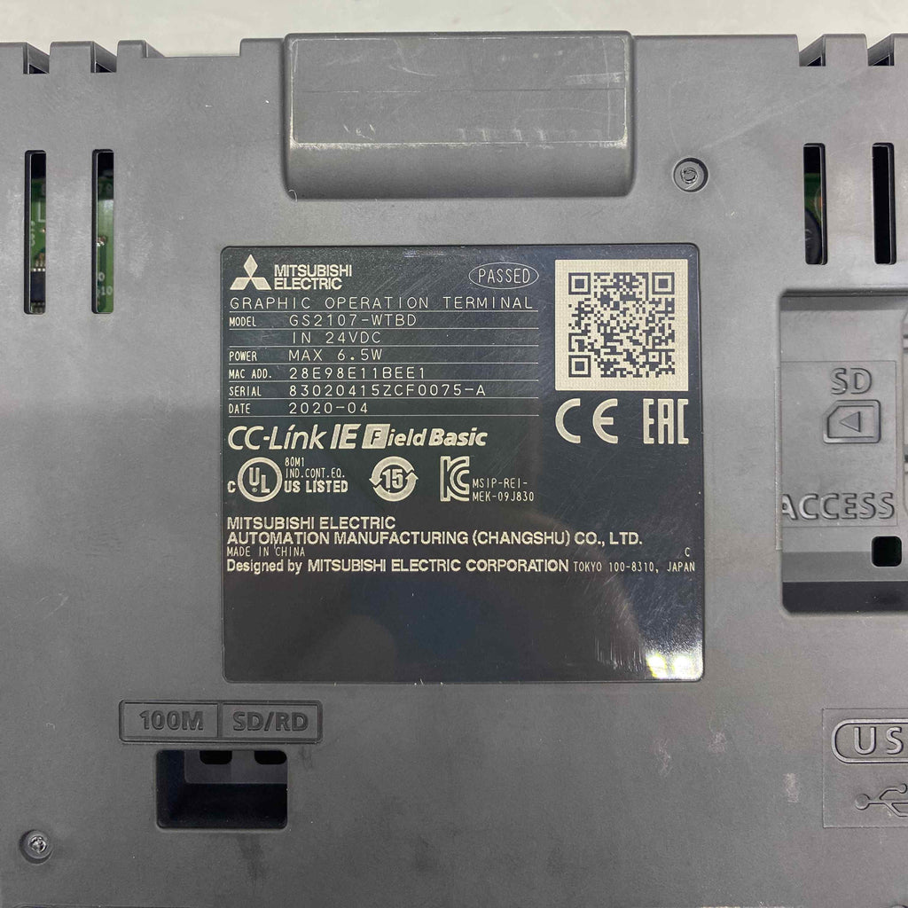 MITSUBISHI GS2107-WTBD  EKRAN