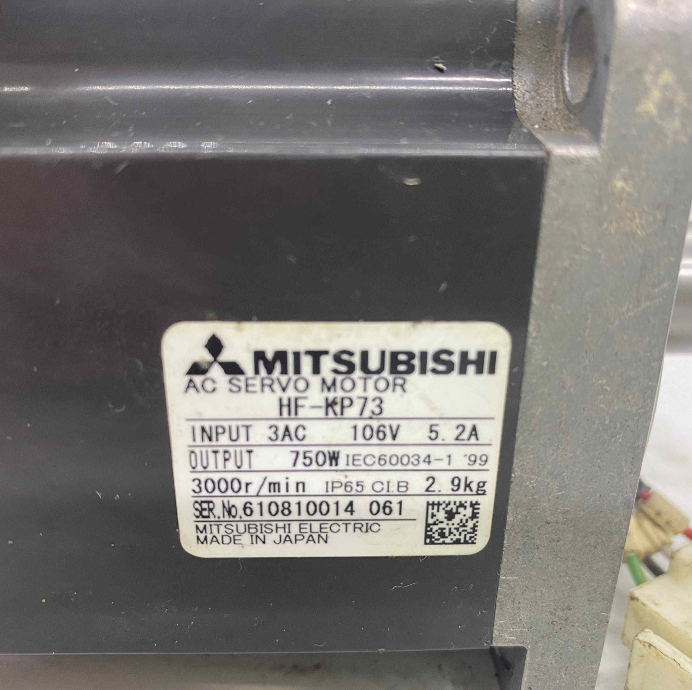 MITSUBISHI [HF-KP73]  SERVO MOTOR