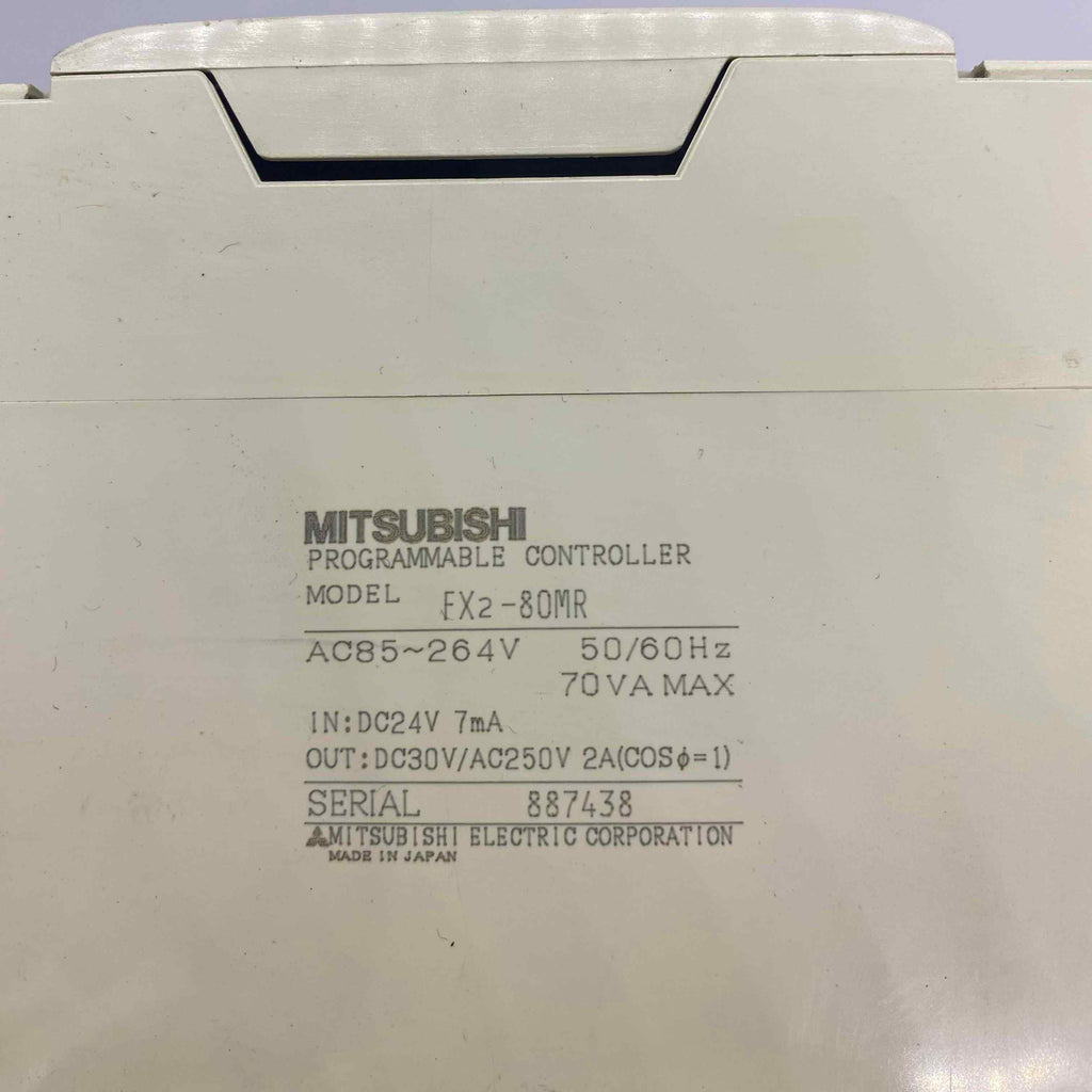MITSUBISHI FX2-80MR  PLC