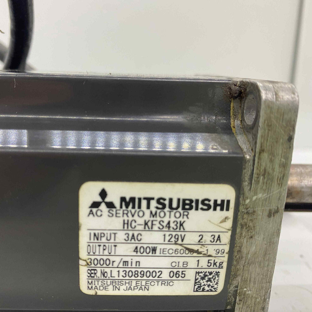 MITSUBISHI [HC-KFS43K]  SERVO MOTOR