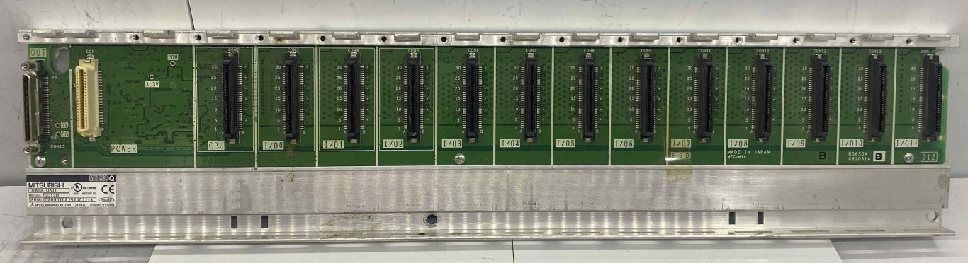 MITSUBISHI Q312B  ALT RAK PLC TERMİNAL BLOK