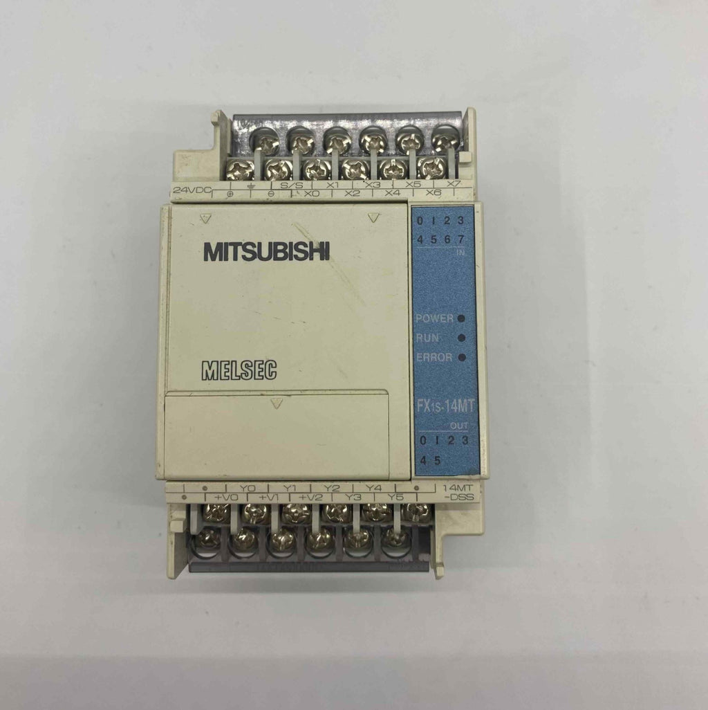 MITSUBISHI FX 1S-14MT-DSS  PLC