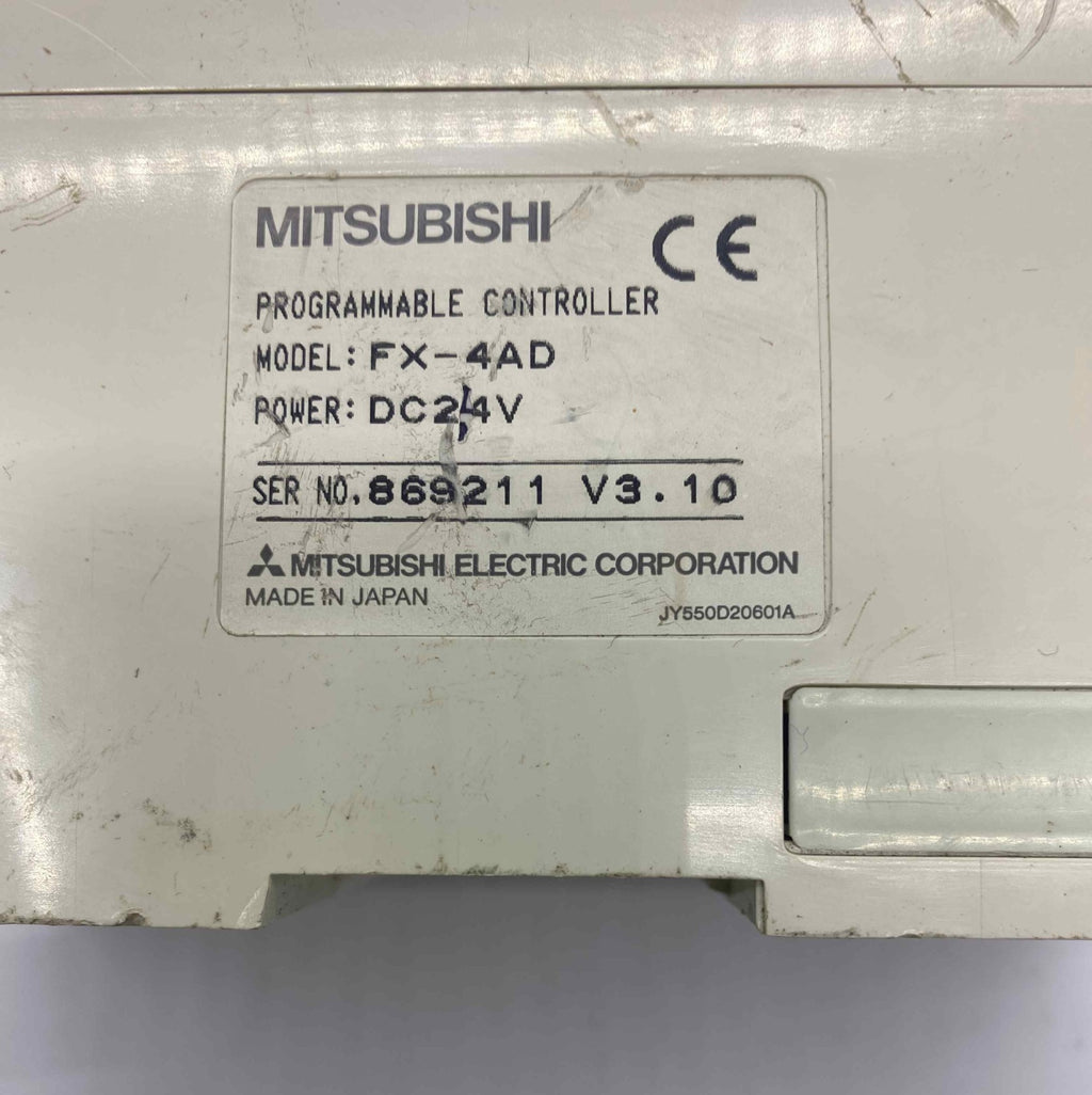 MITSUBISHI FX-4AD   PLC MODUL