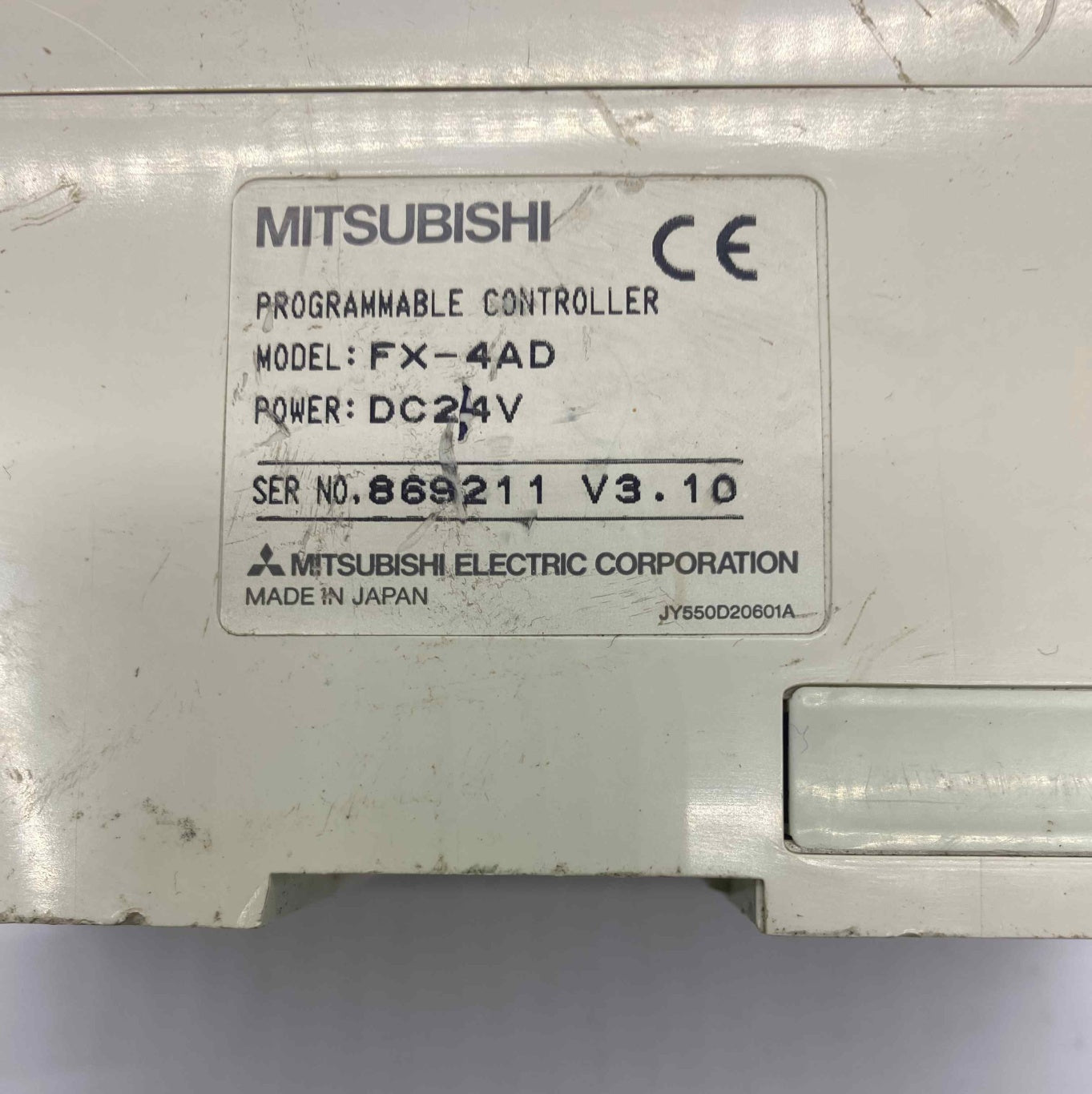 MITSUBISHI FX-4AD   PLC MODUL
