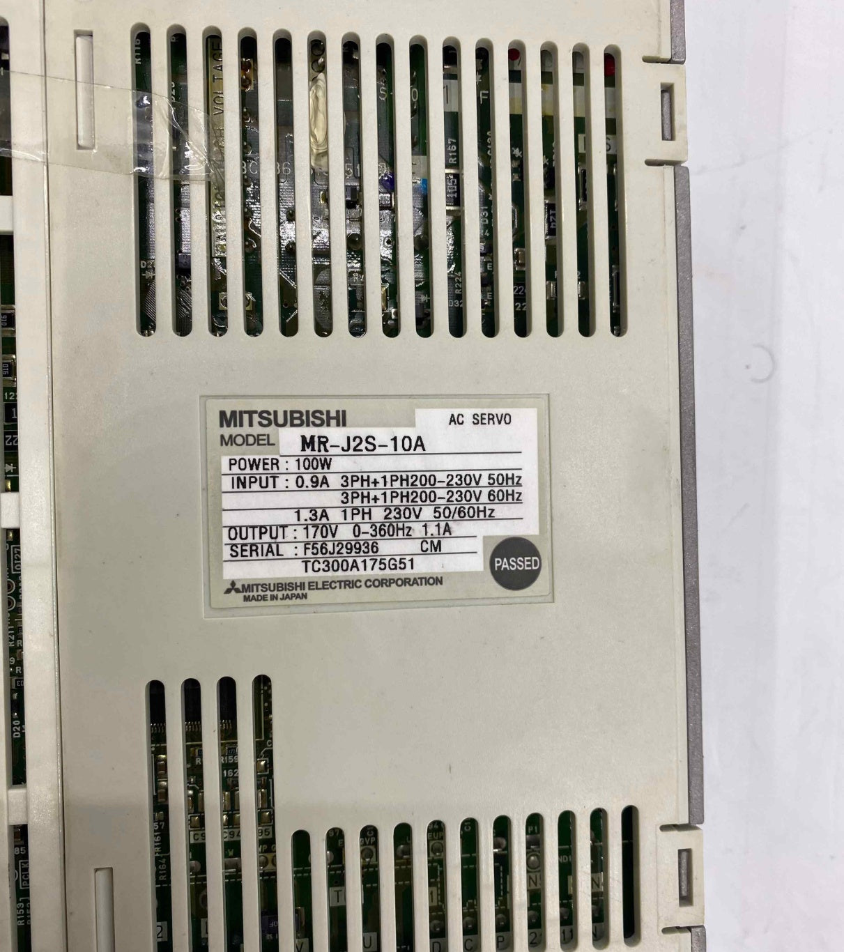 MITSUBISHI MR-J2S-10A  SERVO SÜRÜCÜ