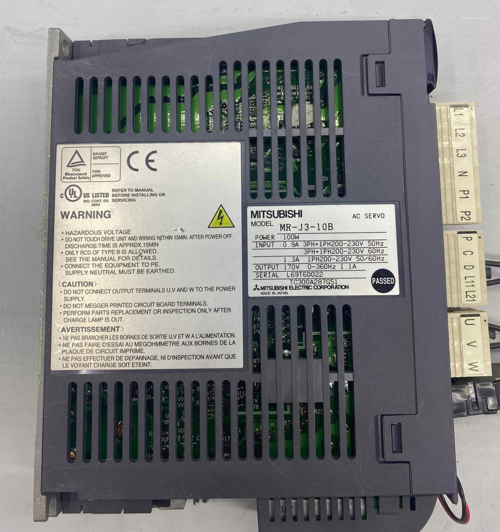 MITSUBISHI MR-J3-10B  0.1KW 220V SERVO SÜRÜCÜ